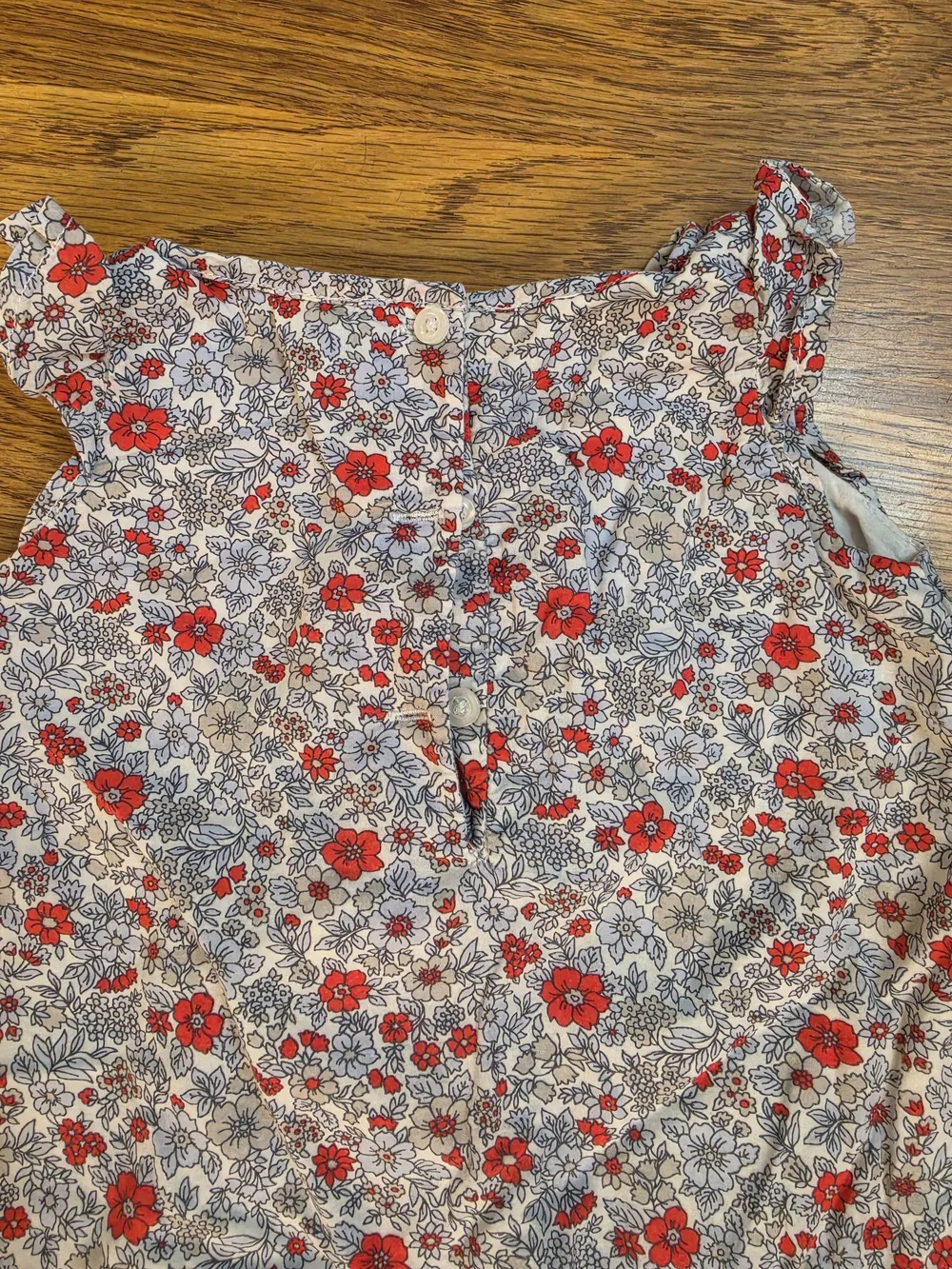 GAP Floral Sundress in Blue & Red
